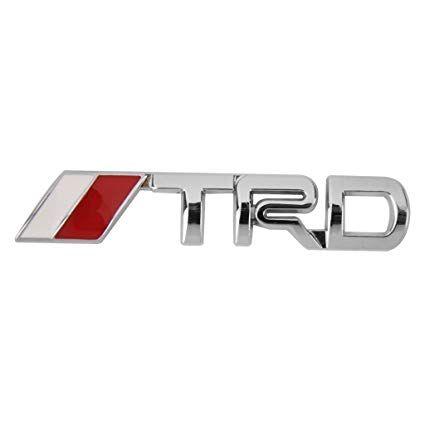 TRD Logo - Amazon.com: T-TS 3D TRD Metal Badge Metal Emblem Sticker Logo for ...