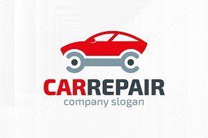 Printable Automotive Repair Shop Logo - Car Repair Logo ~ Logo Templates ~ Creative Market
