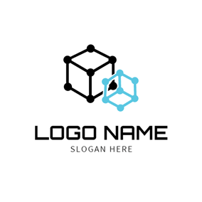 Hexagon Shaped Logo - Free Cube Logo Designs | DesignEvo Logo Maker