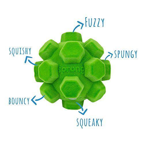 Hexagon Shaped Logo - Pet Craft Supply Hexagon Shaped Bouncy, Squishy, Floaty Dog Toy Ball