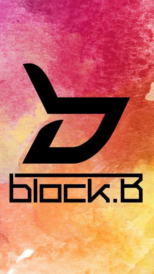 Block B Logo - Self made Block B phone background/lockscreen