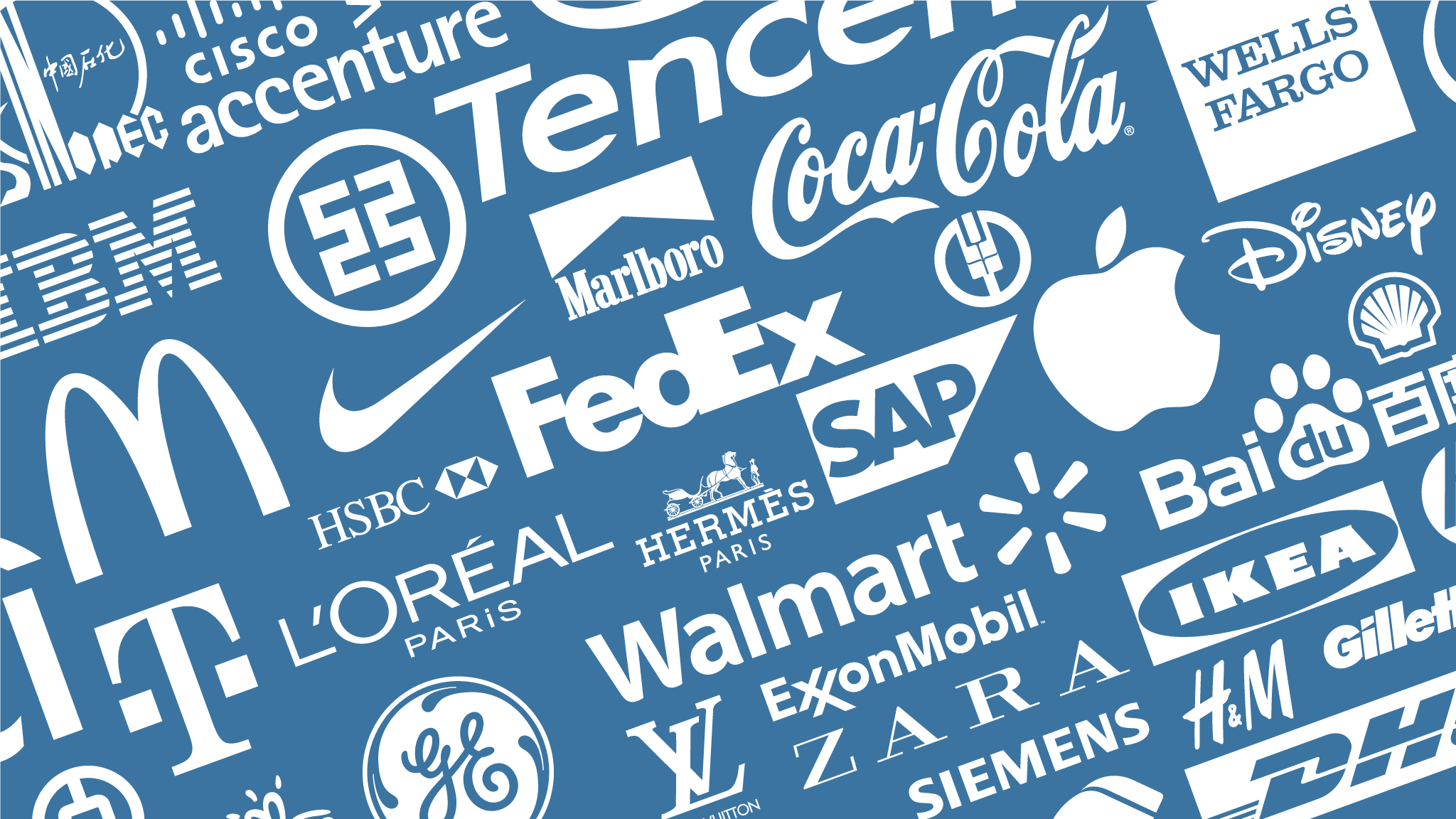 100 Most Popular Logo - Global brands — FT.com