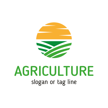 Agriculture Company Logo - Free Vector Agriculture Company Logo Template for Brand! Buy ...