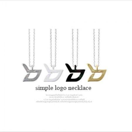 Block B Logo - BLOCK B Simple Logo Necklace