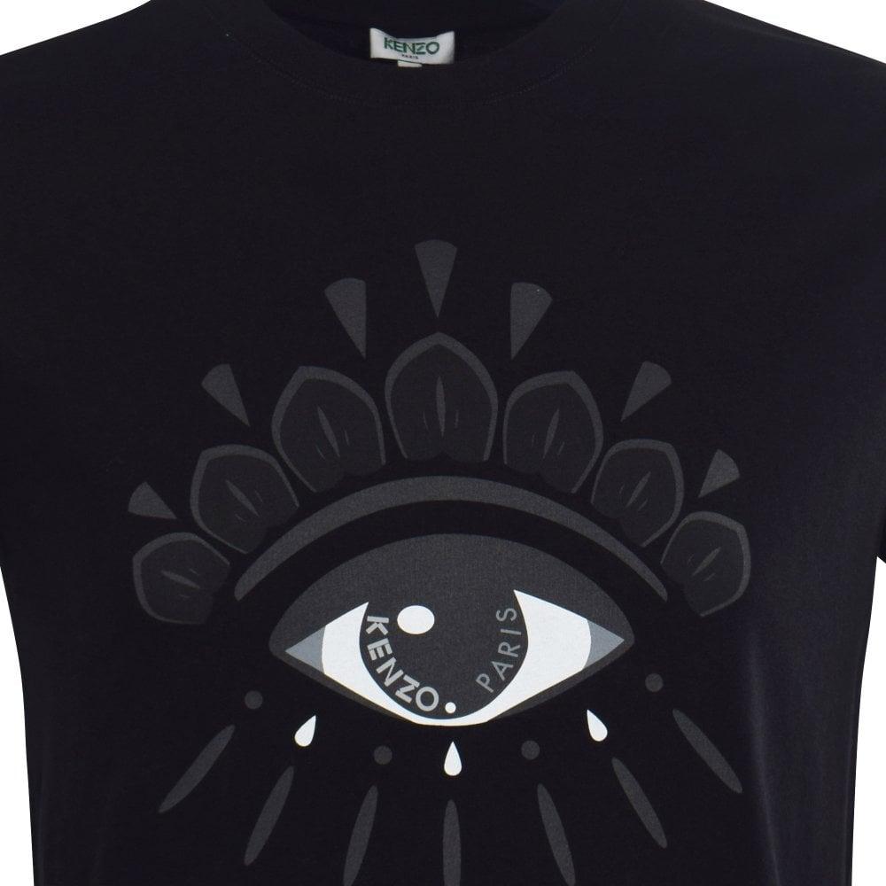 Kenzo Black Logo - KENZO Kenzo Black Eye Logo T Shirt From Brother2Brother UK