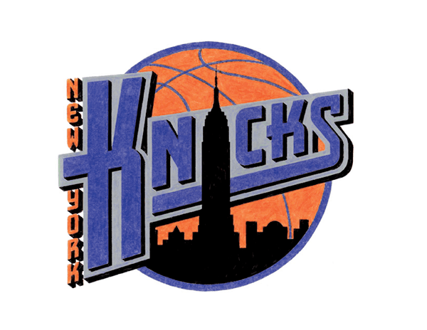 Knicks Logo - Behind the Knicks Logo with Michael Doret on Behance