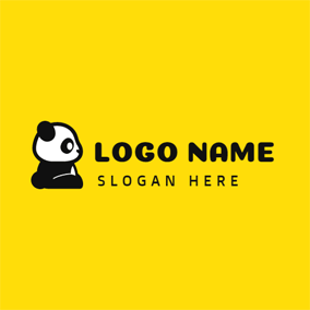 Cute Black and White Logo - Free Cute Logo Designs. DesignEvo Logo Maker