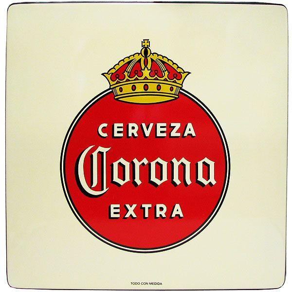 Vintage Corona Logo - Cantina Supplies - Corona ExtraOld Logo Table Top - CAN052