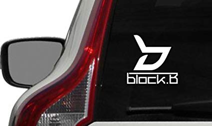 Block B Logo - Amazon.com: Block B Logo Car Vinyl Sticker Decal Bumper Sticker for ...