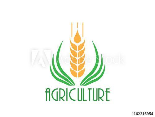Agriculture Logo - Agriculture Logo Template Design. Icon, Sign or Symbol. Vector flat ...