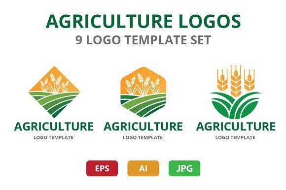 Agriculture Logo - AGRICULTURE LOGO TEMPLATE Creative Daddy