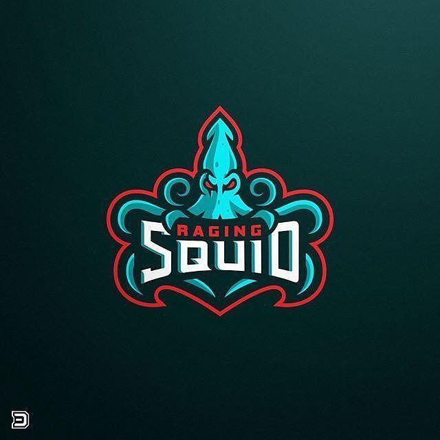 Squid Sports Logo - Logo inspiration: Raging Squid by Derrick Stratton Hire