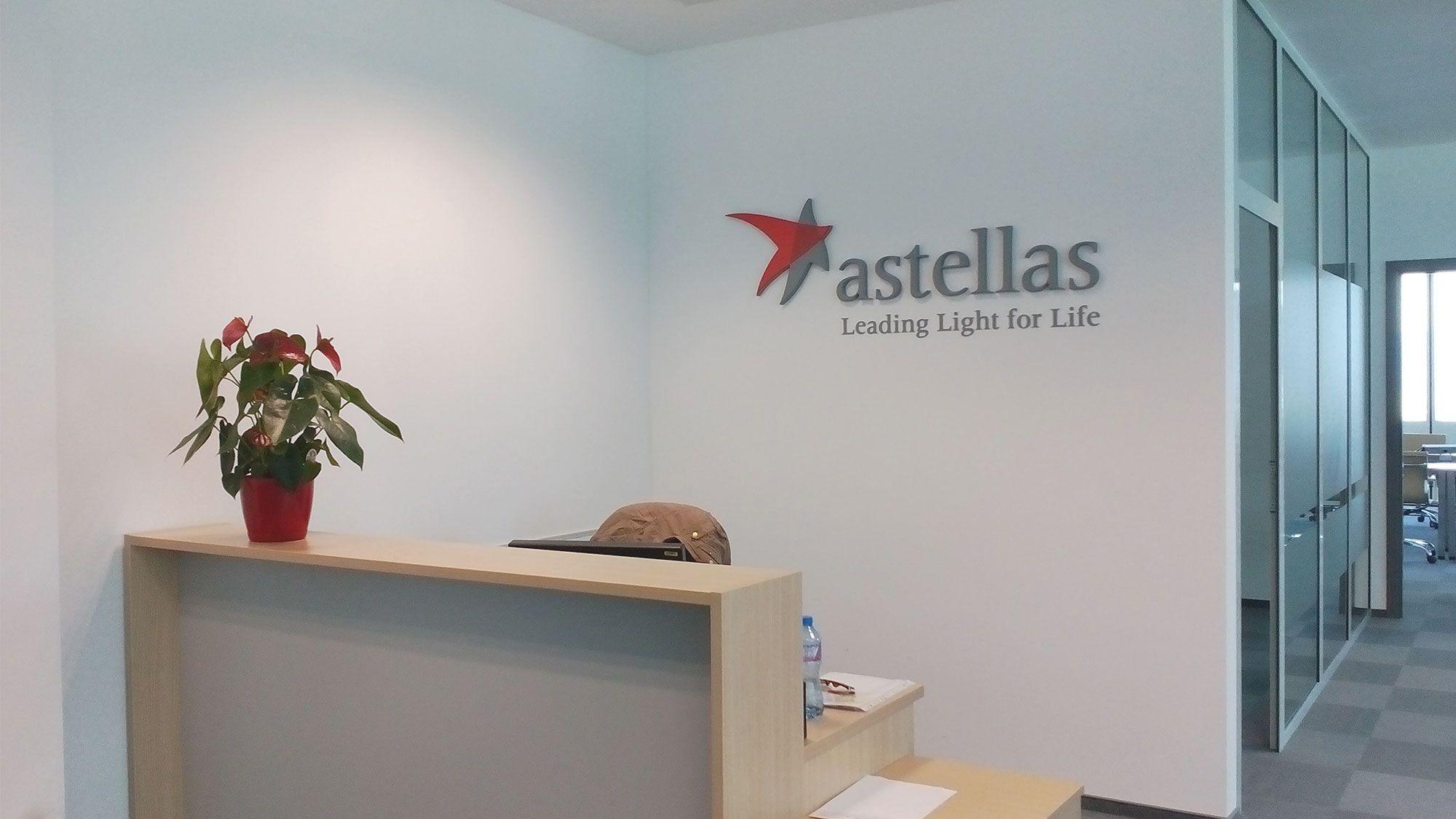Astellas Logo - Astellas Office - Projects - Office Branding