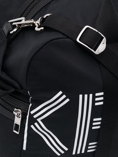 Kenzo Black Logo - Kenzo black and white paris logo tote bag