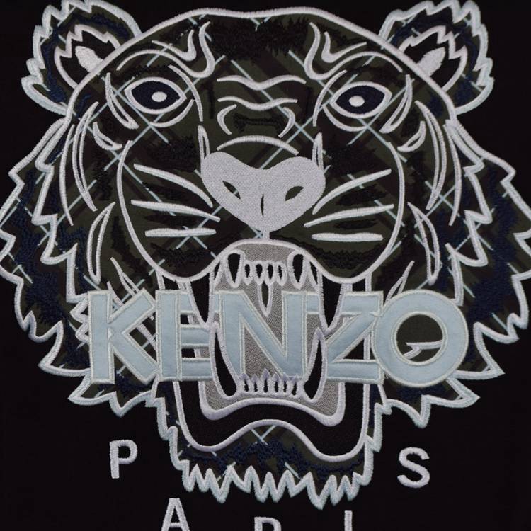 Kenzo Black Logo - Kenzo Men, Select Discount Kenzo Sweatshirts, Men Kenzo Black/Khaki ...