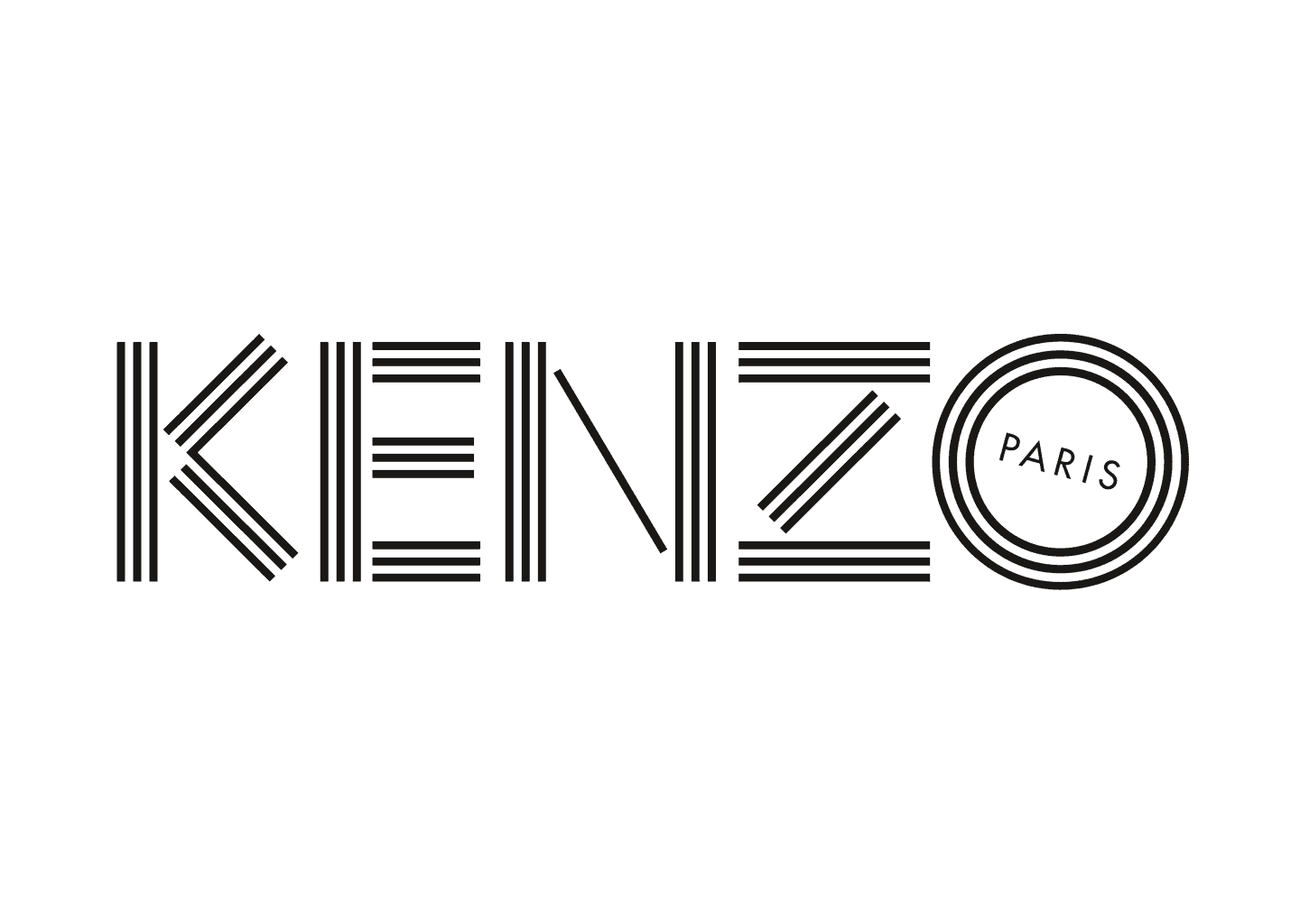 Kenzo Black Logo - Kenzo logo black line