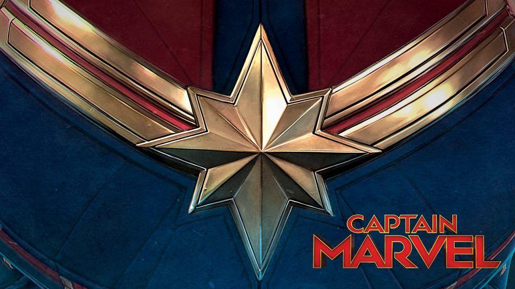 Captain Marvel Movie Logo - Captain Marvel: Cast Gathers For Planned Reshoots In New Set Photos ...