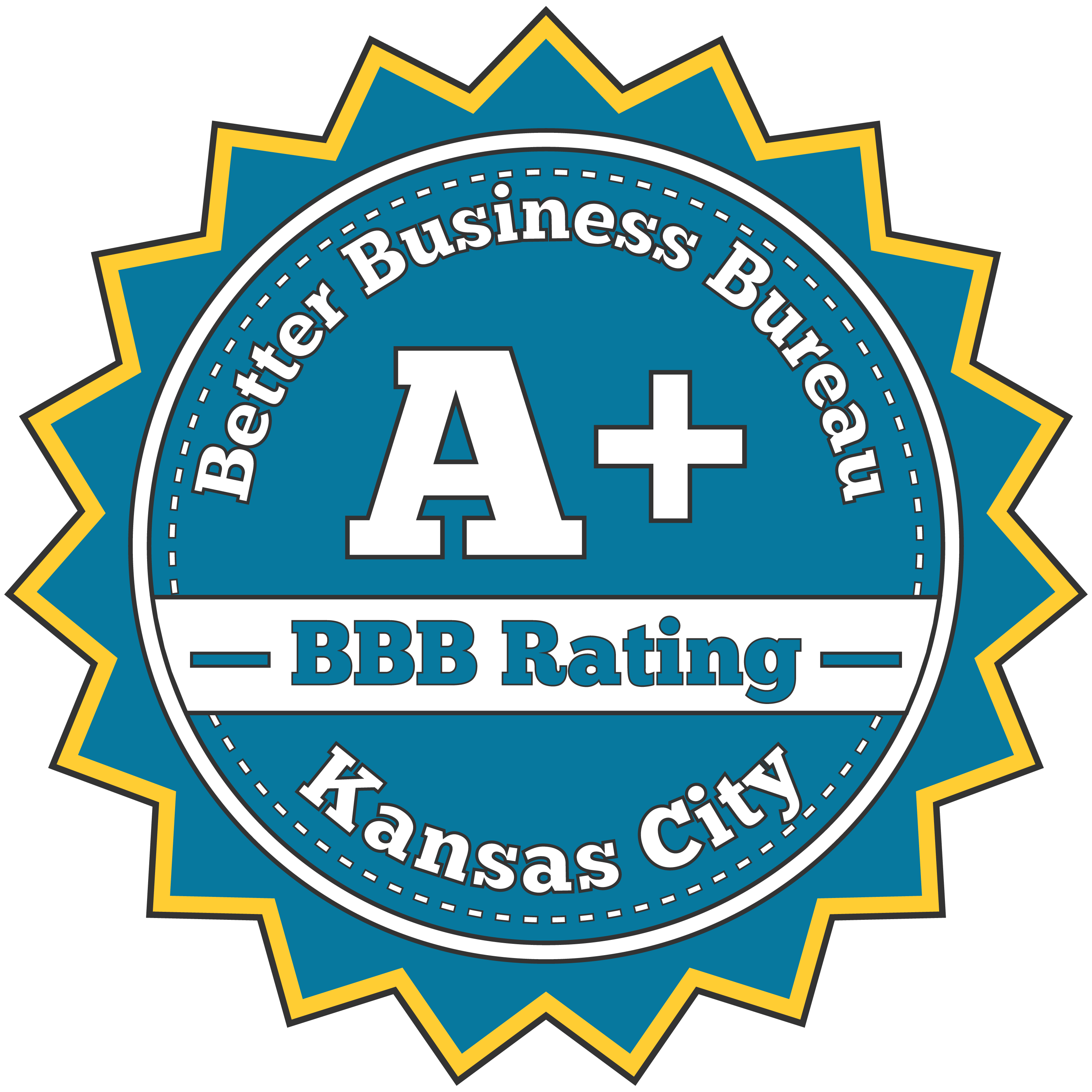 BBB a Rating Logo - Kansas City A+ BBB RatingWeb Designers In Kansas City