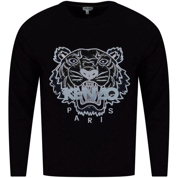 Kenzo Black Logo - Kenzo Men, Select Discount Kenzo Sweatshirts, Men Kenzo Black/Khaki ...