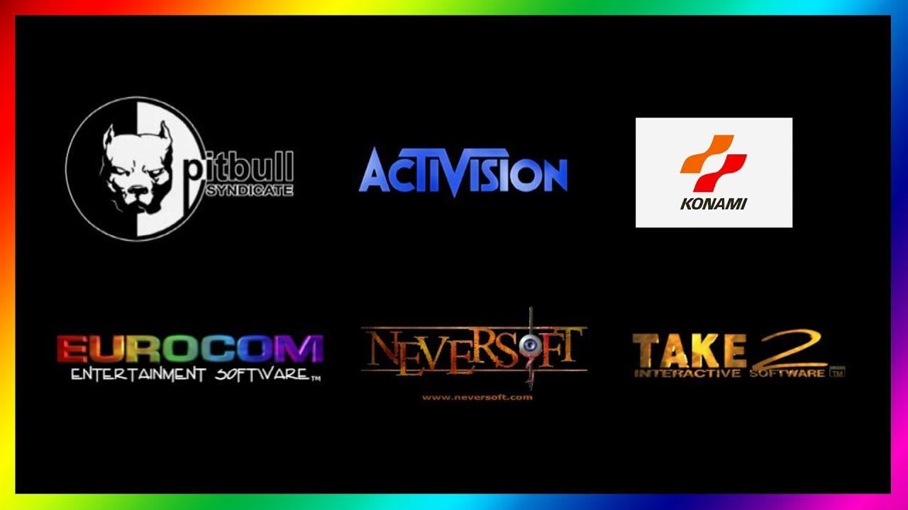 Game Company Logo - Retro Video Game Company Logos