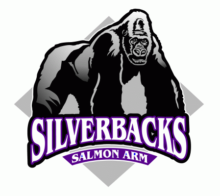 Ape Sports Logo - Salmon Arm Silverbacks Primary Logo - British Columbia Hockey League ...