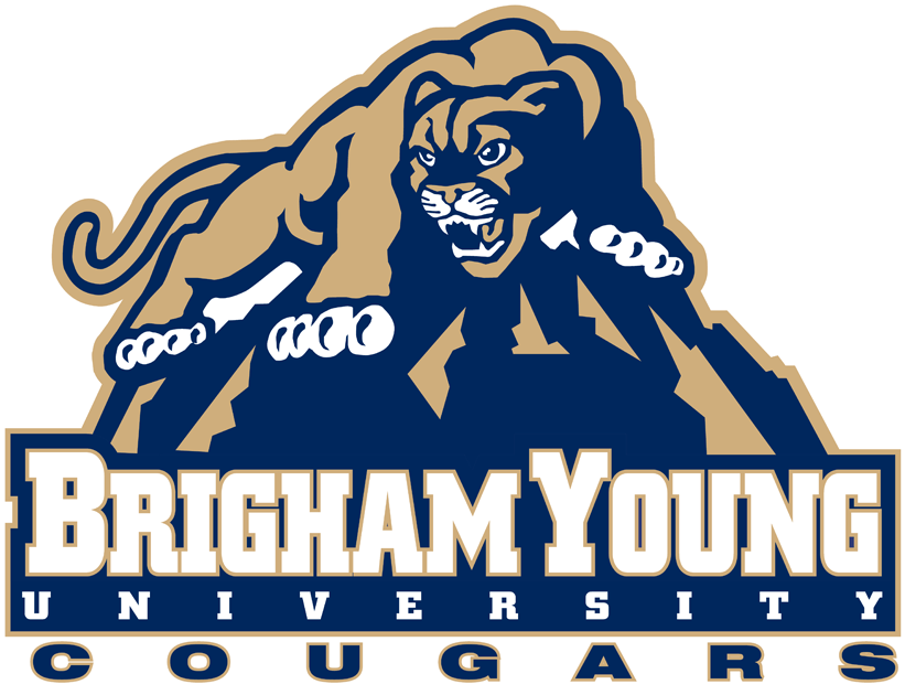 Ape Sports Logo - Brigham Young Cougars Alternate Logo - NCAA Division I (a-c) (NCAA ...