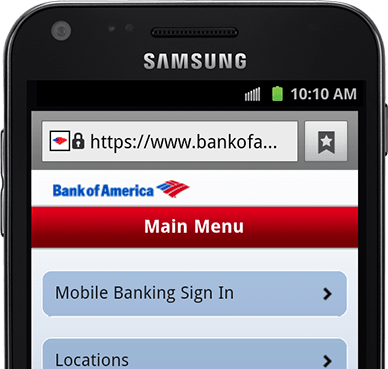 Bank of America App Logo - Mobile Banking App from Bank of America