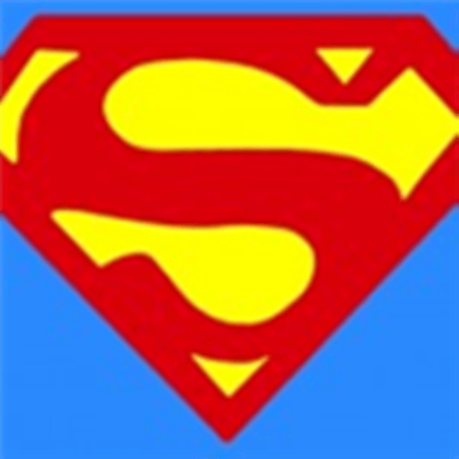 Yellow Superman Logo Logodix - superman letter p roblox