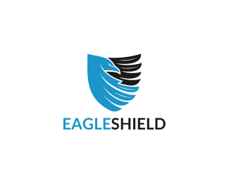 Blue Eagle Shield Logo - EAGLE SHIELD Designed by CSart | BrandCrowd