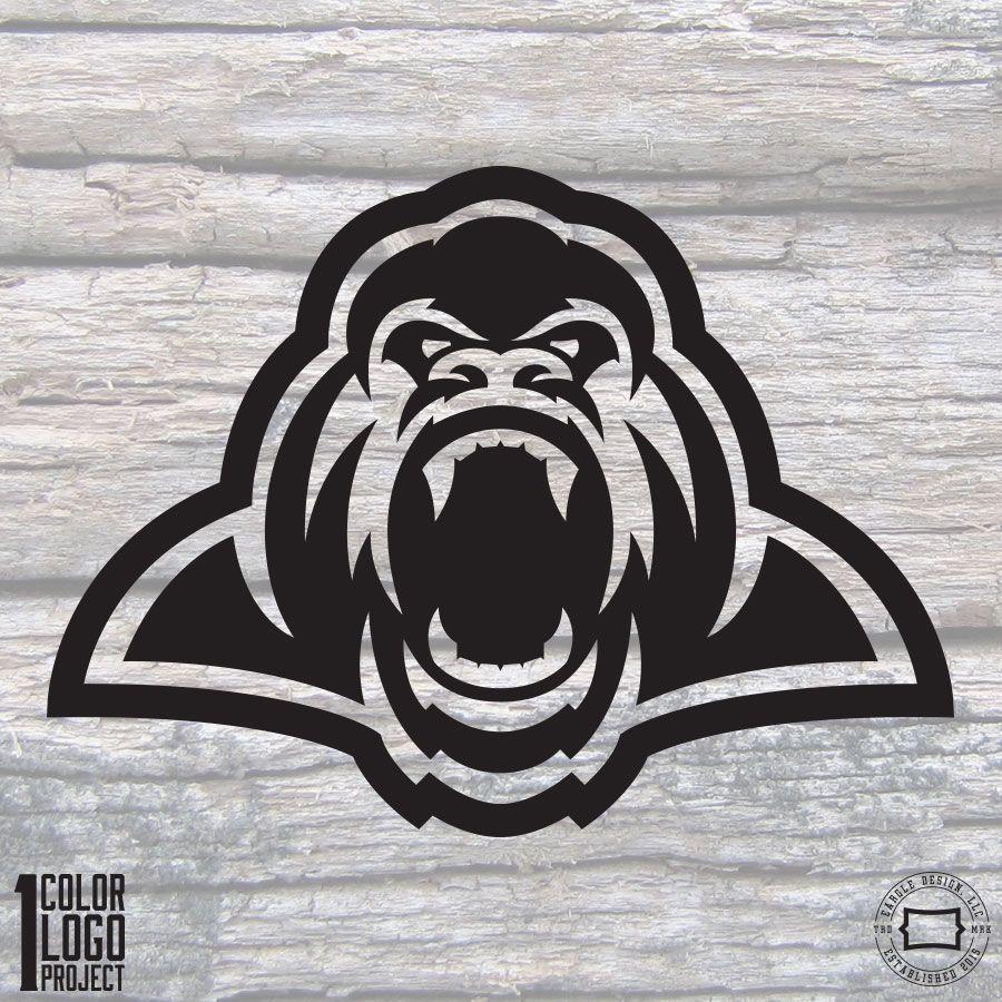 Ape Sports Logo - one color logo project — American Eargle