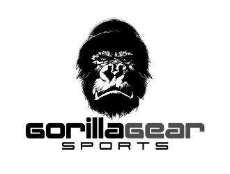 Ape Sports Logo - Gorilla Gear Sports logo design - 48HoursLogo.com