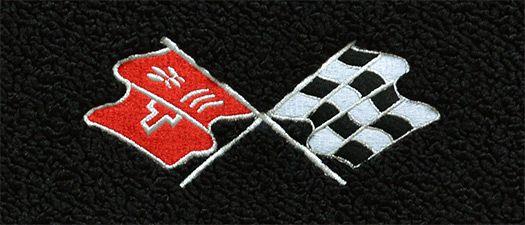 C3 Corvette Logo - Corvette C3 Floor Mats 68 82 C3 Corvette Logo Mats