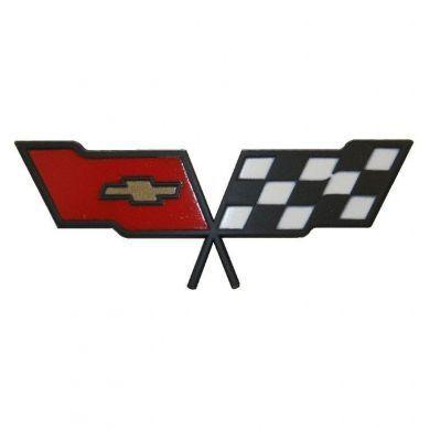 C3 Corvette Logo - C3 1982 Corvette Metal Sign | Corvette Depot