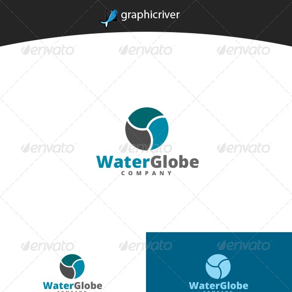 2 Globes Logo - Globes Logo Templates from GraphicRiver