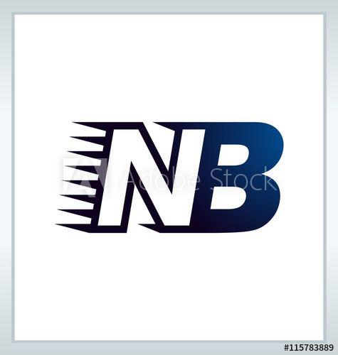 NB Logo - NB Two letter composition for initial, logo or signature - Buy this ...