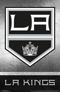 LA Kings Logo - LA KINGS - LOGO POSTER - 22x34 NHL HOCKEY LOS ANGELES 14406 | eBay