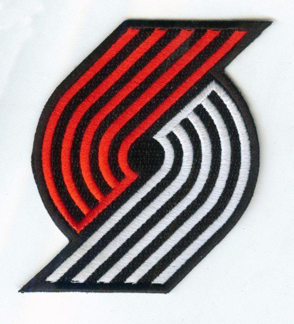 NBA Team Logo - New/updated Portland Trailblazers NBA Team Logo Iron-on Patch Damian ...