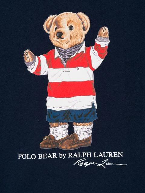 Polo Bear Logo - Ralph Lauren Kids Polo Bear Logo Print T Shirt $36 Online AW18