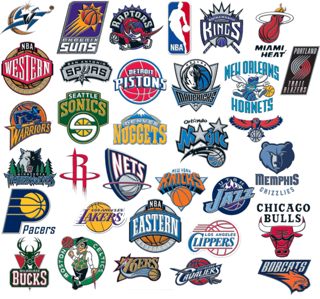 NBA Team Logo - Nba Team Logo Compilation (PSD) | Official PSDs