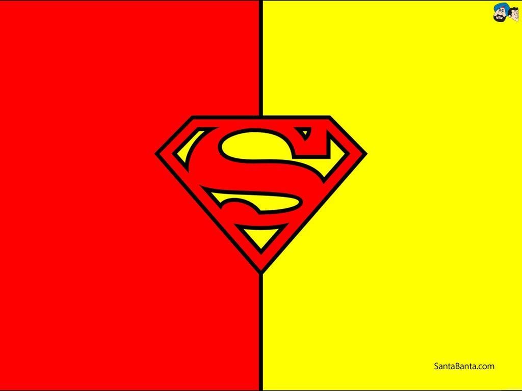 Red Yellow Superman Logo - Logos Wallpaper #176