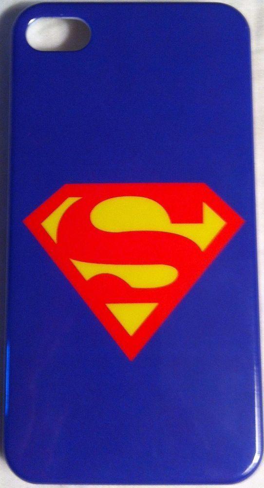 Red Yellow Superman Logo - Superman Case Iphone 4 4s Blue Case with red & yellow Superman Rigid ...