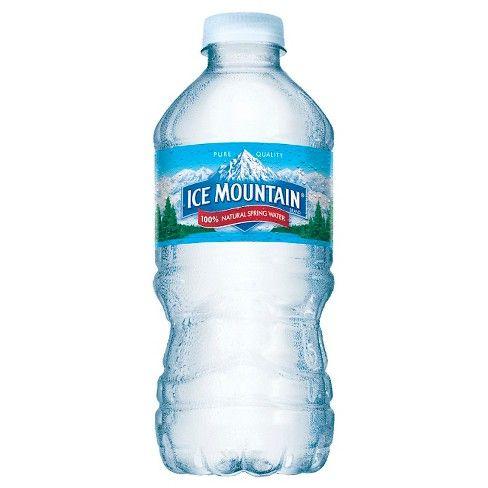 Water Bottle Ice Mountain Logo - Ice Mountain Brand 100% Natural Spring Water - 12pk/12 Fl Oz Bottles ...