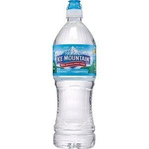 Water Bottle Ice Mountain Logo - Ice Mountain 100% Natural Spring Water Plastic Bottle | CVS.com
