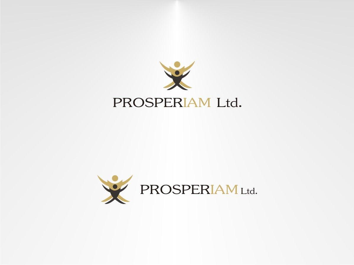 Gold Black and White Construction Logo - Construction Logo Design for PROSPERIAM Ltd. by Sumit.Art | Design ...
