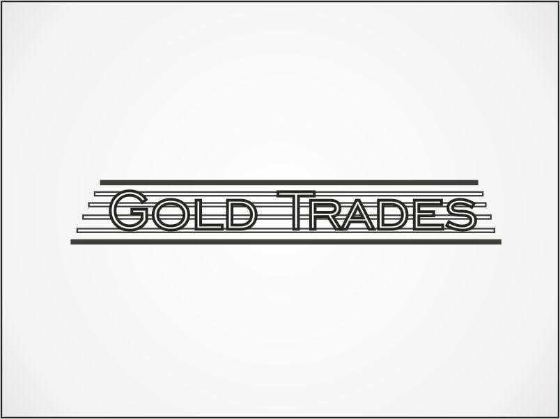 Gold Black and White Construction Logo - Modern, Bold, Construction Logo Design for Gold Trades