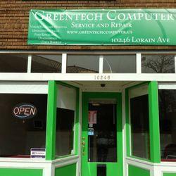 Green Tech Computer Logo - GreenTech Computer Services & Computer Repair Lorain