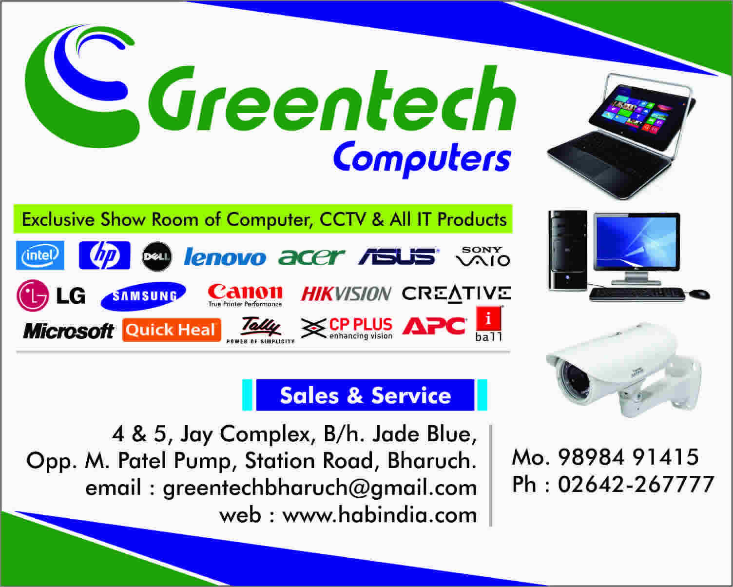 Green Tech Computer Logo - Greentech Computers