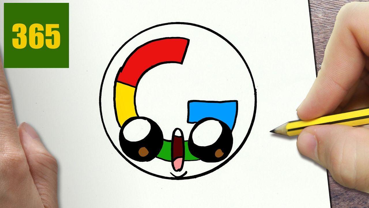 Cute Google Logo - HOW TO DRAW A LOGO GOOGLE CUTE, Easy step by step drawing lessons ...