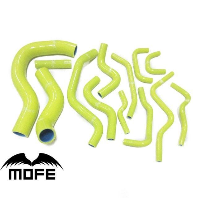 Purple and Green R Logo - MOFE Original Logo Silicone Heater Hose For Civic EP3 Car K20A2 TYPE