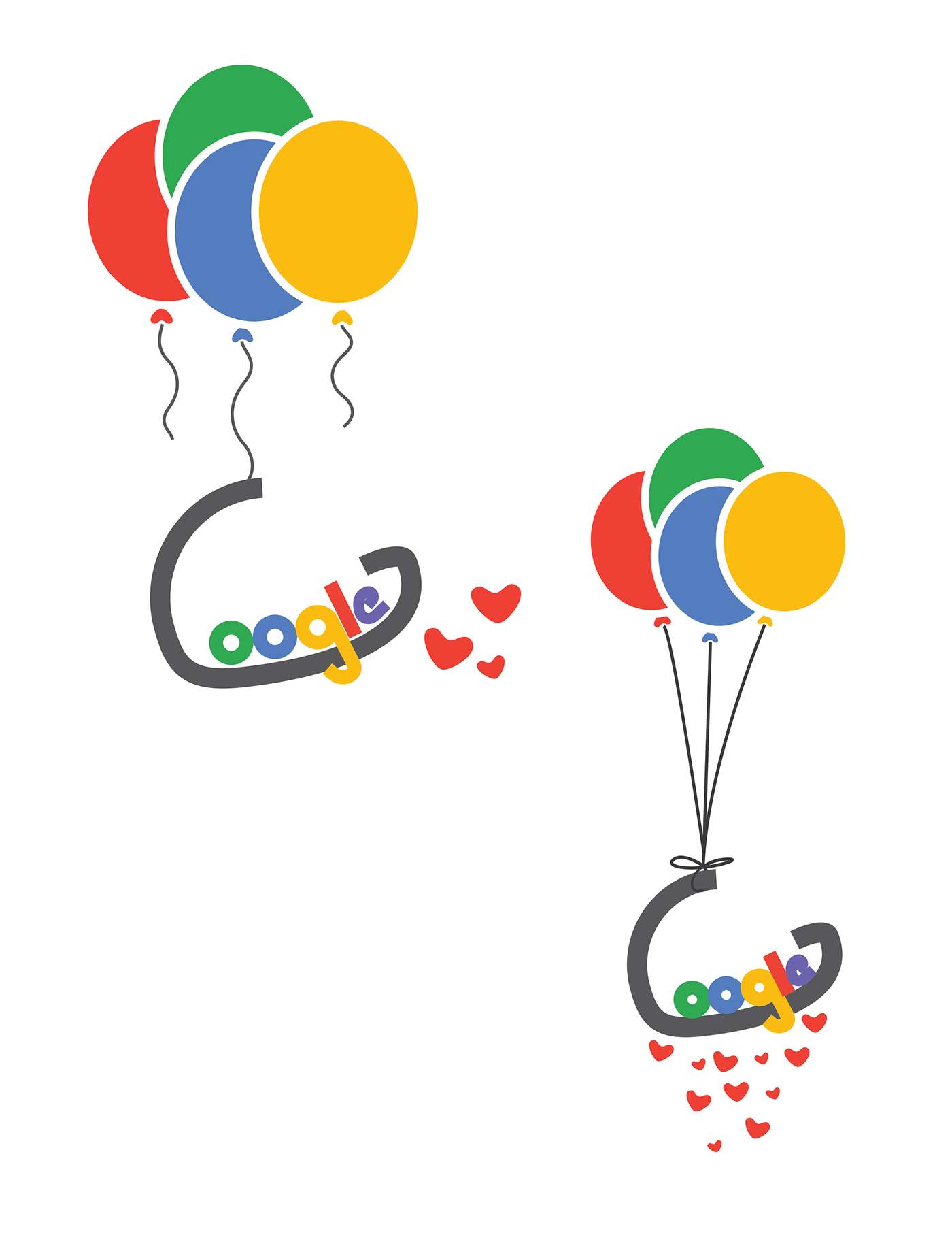 Cute Google Logo - GOOGLE GAGA on Behance